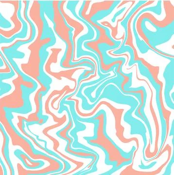 Vector illustration. Liquid marble texture. Splash of paint. Stock Illustration