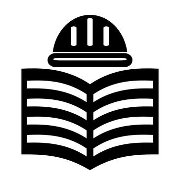 Vector illustration, logo, icon from the field of construction, industry Illustrazione stock