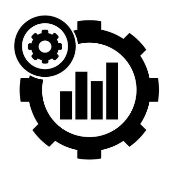 Vector illustration, logo, icon from the field of construction, industry Stock Illustration