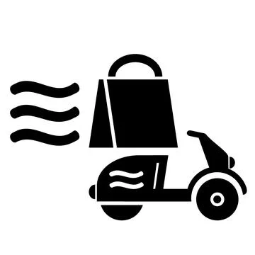 Vector illustration, logo, icon. Logistics, delivery. Isolated.  Stock Illustration