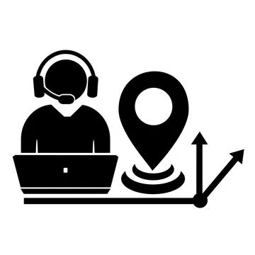 Vector illustration, logo, icon. Logistics, delivery. Isolated.  Stock Illustration