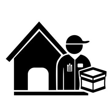 Vector illustration, logo, icon. Logistics, delivery. Isolated.  Stock Illustration