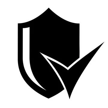 Vector illustration, logo, icon. Protection and security. Stock Illustration