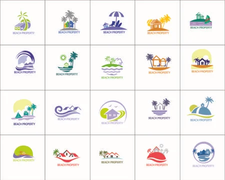 Vector illustration Logo of Property Stock Illustration