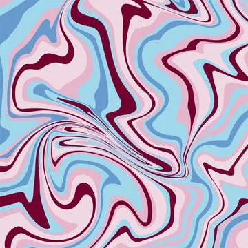 Vector illustration. Marble texture. Splash of paint. Colorful liquid. Stock Illustration