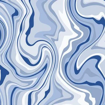 Vector illustration. Marble texture. Splash of paint. Colorful liquid. Stock Illustration