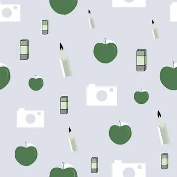 Vector illustration of math symbols. Stock Illustration