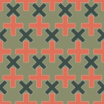 Vector illustration of math symbols. Illustrazione stock