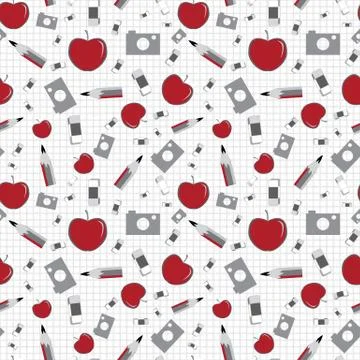 Vector illustration of math symbols. Stock Illustration