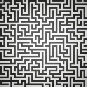 Vector illustration of maze, labyrinth Illustrazione stock
