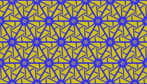 Vector illustration with modern decorative pattern in triangles style. Illusi イラスト素材