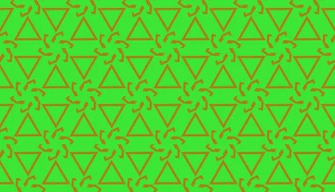 Vector illustration with modern decorative pattern in triangles style. Illusi 스톡 일러스트