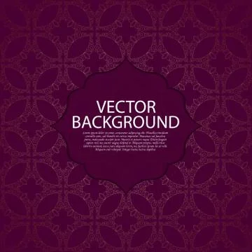 Vector illustration of a modern invitation. Stock Illustration
