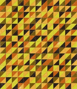 Vector illustration with mosaic. Stock Illustration