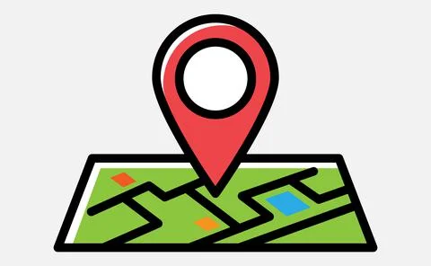 Vector illustration navigation map icon concept on white background. EPS10. Stock Illustration