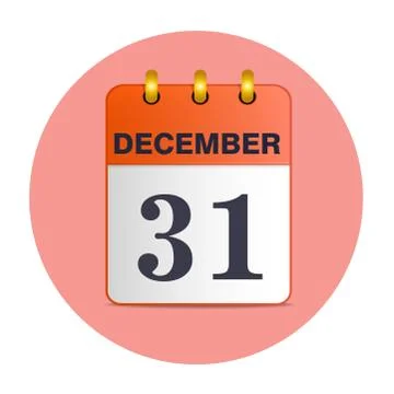 Vector illustration of New year icon Stock Illustration
