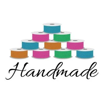 Vector illustration from objects and materials for courses of sewing, embroid Stock Illustration