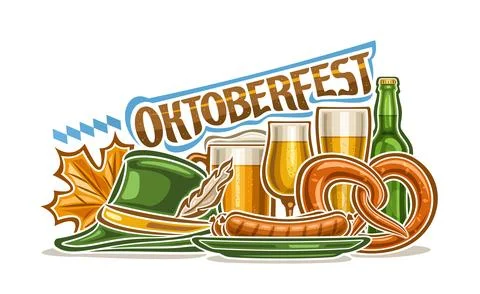 Vector illustration for Oktoberfest Stock Illustration