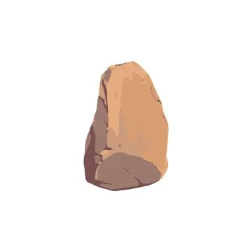 Vector illustration of old brown cobblestones, cracked concrete and castle paths Stock Illustration