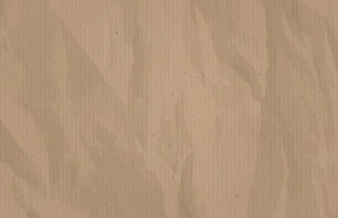 Vector illustration of a old craft paper or cardboard Stock Illustration