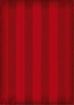 Vector illustration of old red grunge texture. Stock Illustration