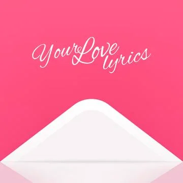 Vector illustration open envelope. Love letter. Valentine Day. EPS 10 Stock Illustration