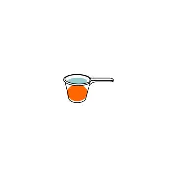 Vector illustration of outline Scoop Stock Illustration