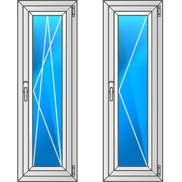 Vector illustration. Part of the window. Driving. Ilustração Stock