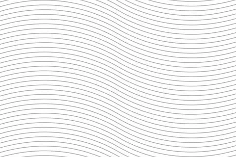 Vector Illustration of the pattern of gray wavy lines on white background Illustrazione stock