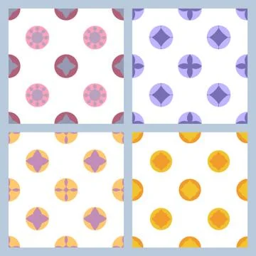 Vector illustration of a pattern Illustrazione stock