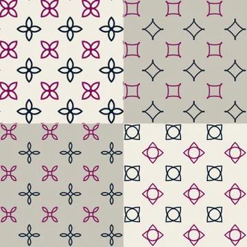 Vector illustration of a pattern Illustrazione stock