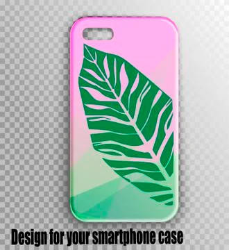 Vector illustration pattern - mobile phone case Stock Illustration
