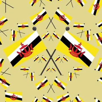 Vector Illustration of Pattern Netherlands Flags Stock-Illustration