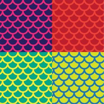Vector illustration pattern or wallpaper on the bright multicolored background イラスト素材