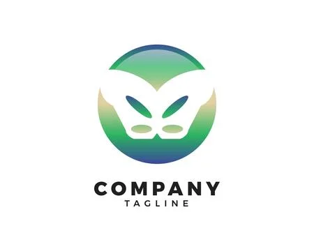Vector illustration of pelvic bone logo template Stock Illustration
