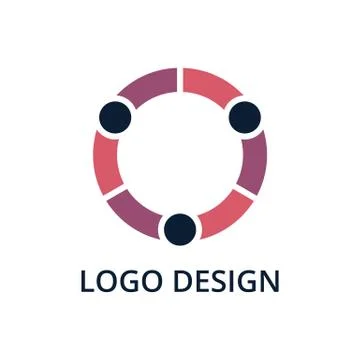 Vector illustration of people logo Stock Illustration
