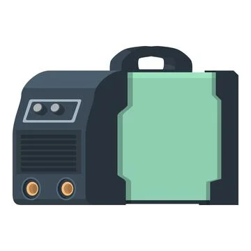 Vector illustration of portable generator イラスト素材
