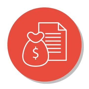Vector Illustration Of Project Management Icon On Money, Revenue And Reports  Stock Illustration