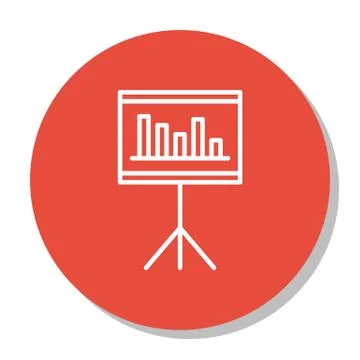 Vector Illustration Of Project Management Icon On Statistics And Management I Stock Illustration
