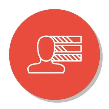 Vector Illustration Of Project Management Icon On Personality, Skills And Ini Stock Illustration