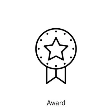 Vector Illustration Of Project Management Icon On Award, Win And Present Badg Stock Illustration