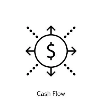 Vector Illustration Of Project Management Icon On Cash Flow, Business And Suc Stock Illustration