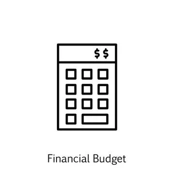 Vector Illustration Of Project Management Icon On Financial Budget And Invest Illustrazione stock