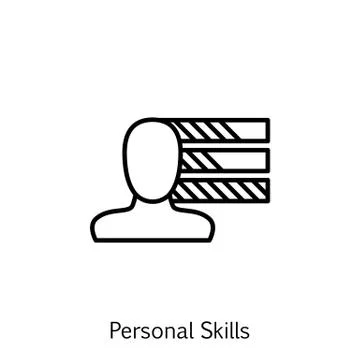 Vector Illustration Of Project Management Icon On Personality, Skills And Ini Stock Illustration