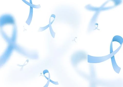 Vector illustration of prostate cancer background Stock Illustration