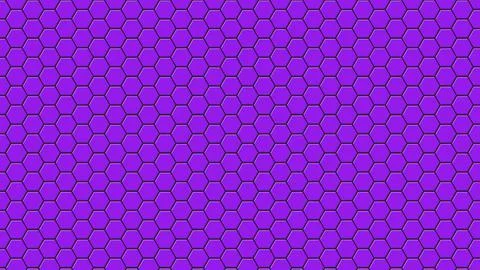 Vector illustration of purple hexagon background. Technology pattern. Stock Illustration