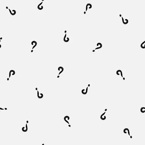 Vector illustration. Question mark seamless pattern. Seamless vector pattern イラスト素材