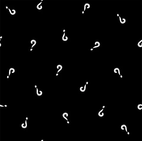 Vector illustration. Question mark seamless pattern. Seamless vector pattern Stock Illustration