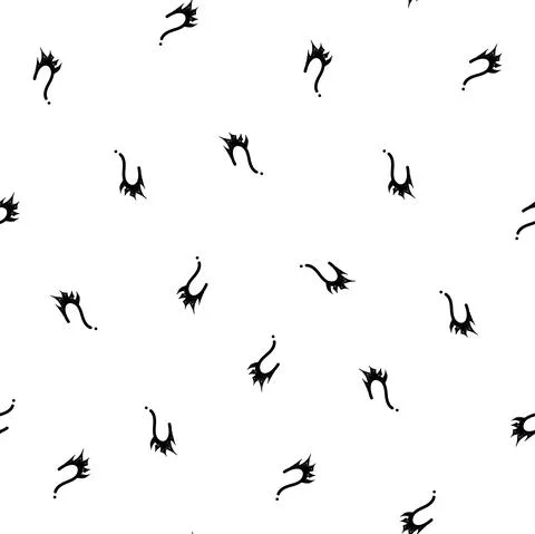 Vector illustration. Question mark seamless pattern. Seamless vector pattern Stock Illustration