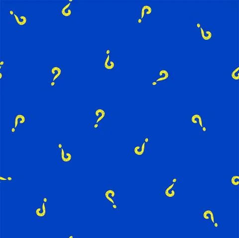 Vector illustration. Question mark seamless pattern. Seamless vector pattern Illustrazione stock